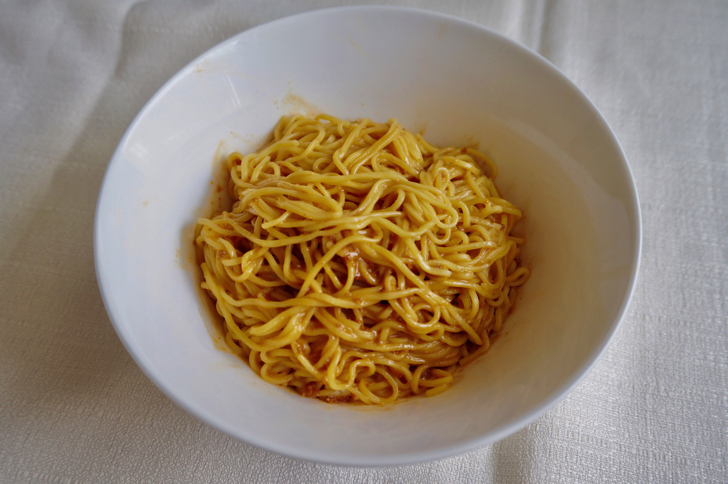 無印良品の麺類(冷やし担々麺)