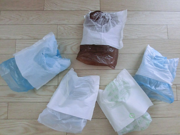 テスト3：紙袋の強度（水濡れ）を試してみる