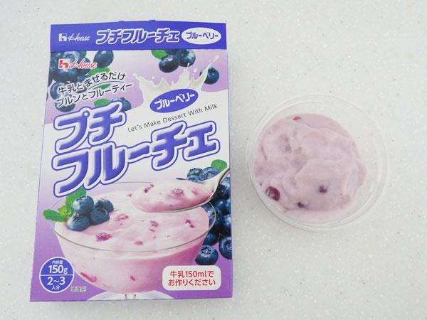 フルーチェ ブルーベリー