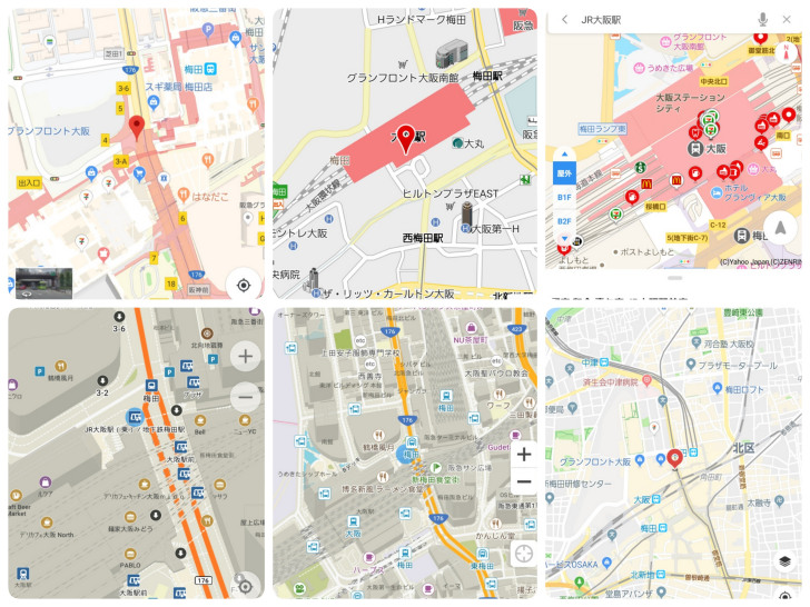 おすすめマップアプリ6選ランキング Yahoo Google ドコモ地図 Maps Me Gpsナビゲーションなどを徹底比較 クラベタ