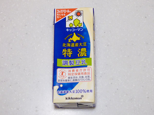 北海道産大豆 特濃調製豆乳