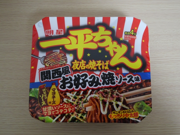 一平ちゃん夜店の焼そば 関西風お好み焼ソース味