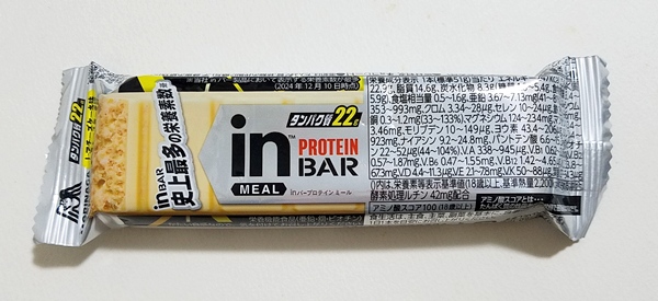 in BAR PROTEIN MEAL チーズケーキ味